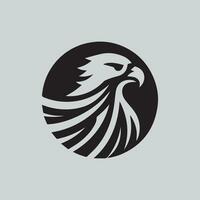 Eagle head logo template vector icon design. Eagle head vector icon