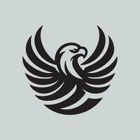 Eagle Logo Design Vector Template. Emblem, Design Concept, Creative Symbol, Icon