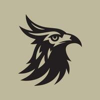 Eagle head vector logo template. Eagle head vector logo template.