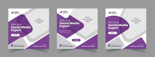 Free Vector Corporate Business Promotion Digital Agency Social Media Post Template Web Banner Design