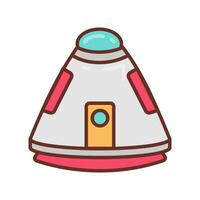 Space Capsule icon in vector. Illustration vector