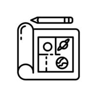 Space Planning icon in vector. Illustration vector