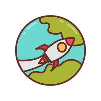 Space Electronics icon in vector. Illustration vector