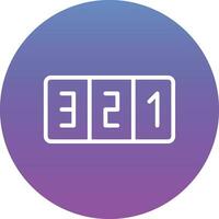 Countdown Vector Icon