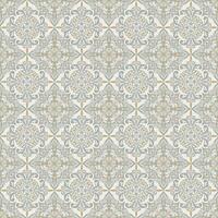 Seamless pattern with classic ornament. Beige background with victorian ornaments for fabric, ceramic tiles, wallpapers, design. Textile print for arabic scarf vector