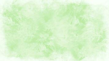 Green abstract watercolor texture background vector