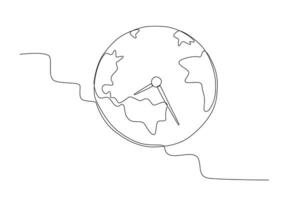 Light affects climate vector