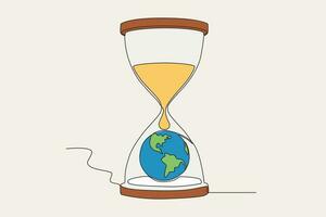 Almost all cities in the world observe Earth Hour vector