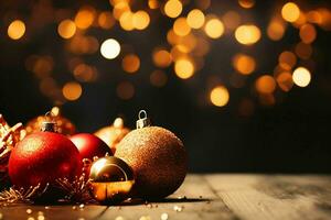 AI generated digital identity and cybersecurity -  christmas  abstract nature background photo