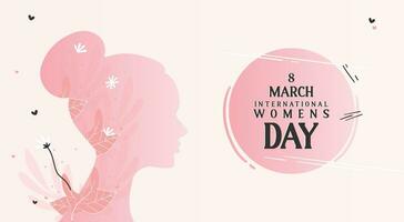 happy women's day greeting background vector