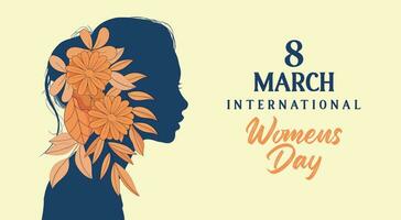 happy women's day greeting background vector