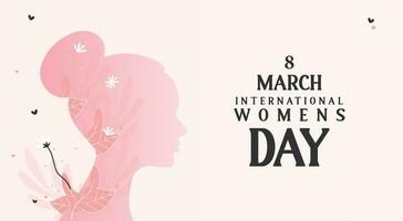 happy women's day greeting background vector