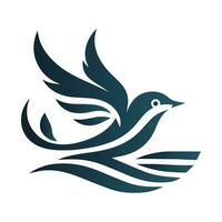 Bird Logo Design Vector Illustration