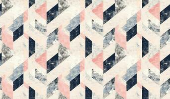 AI generated Abstract Mosaic Pattern Background photo