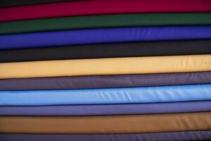 Multicolor textile fabric abstract pattern textures Can be used as Background Wallpaper photo