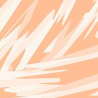 Monochrome backdrop texture of brush strokes in different directions in trendy shade 2024 Peach Fuzz vector