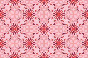 oriental seamless pattern with pink color. suitable for tile, textile, background, wall decor and other vector