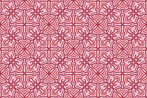 oriental seamless pattern with pink color. suitable for tile, textile, background, wall decor and other vector