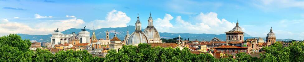 Panorama of Rome photo