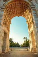 Peace Arch facade photo