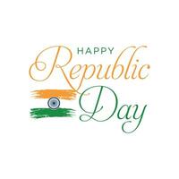 Happy Republic Day background design, 26th January background Vector Illustration.