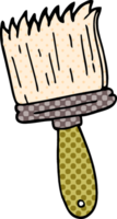 cartoon doodle paint brush png