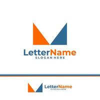 Modern letter MV logo design vector. Creative M logo concepts template vector