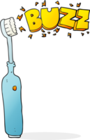 cartoon electric tooth brush png