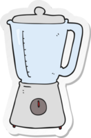 sticker of a cartoon blender png