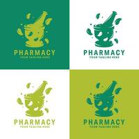 Medical and Pharmacy Logo Design Premium vector