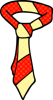 corbata de oficina de doodle de dibujos animados png