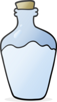 bouteille d'eau de dessin animé png