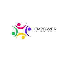empowerment technology logo vector