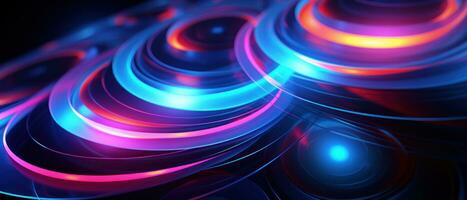 AI generated Explore the depths of the cosmos with this abstract space-inspired disk design. photo