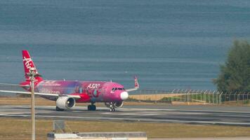 Airbus A320 of AirAsia neo Livery departure video