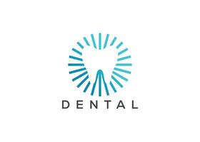 dental logo diseño vector modelo