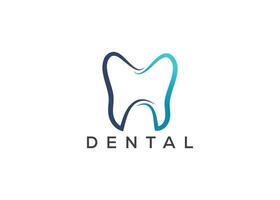 Dental logo design vector template