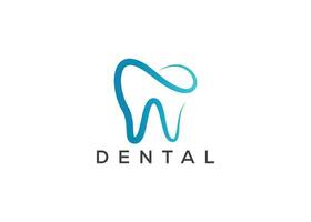 Dental logo design vector template