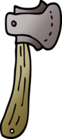 cartoon doodle long axe png