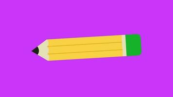 pencil cartoon 2d animation icon video. video