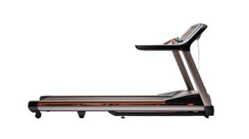 AI generated Treadmill isolated on a transparent background png