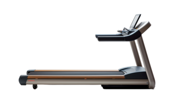 AI generated Treadmill isolated on a transparent background png
