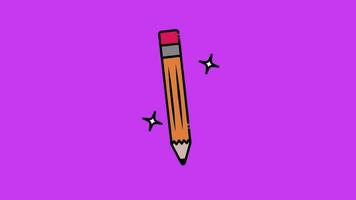 pencil cartoon animation video