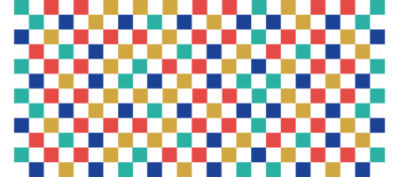 pixel colorful squares cube pattern design transparent background png