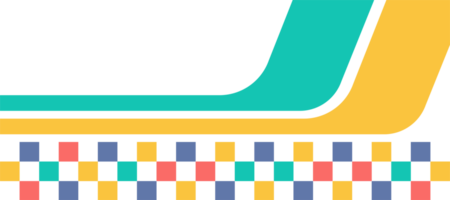 curva listras quadrados geométrico disposição bandeira Projeto transparente fundo png