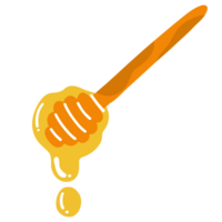 Wood Stick with Honey png