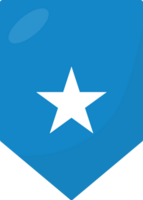 Somalië vlag wimpel 3d tekenfilm stijl. png