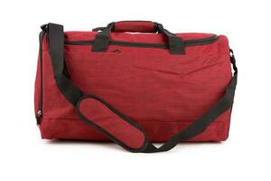 Sport bag isolated photo