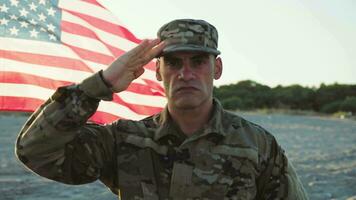 comemoração do caído americano soldados em memorial dia video