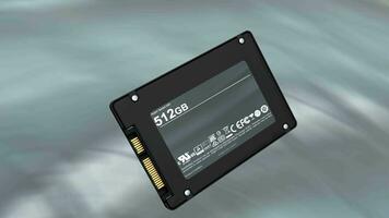 haute la vitesse ssd ordinateur espace de rangement video